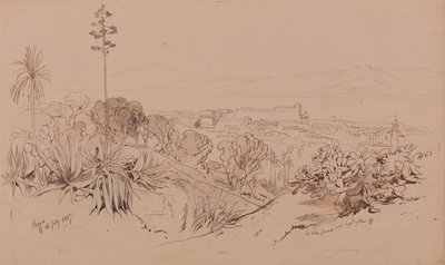 Reggio, 26 juillet 1847 - Edward Lear